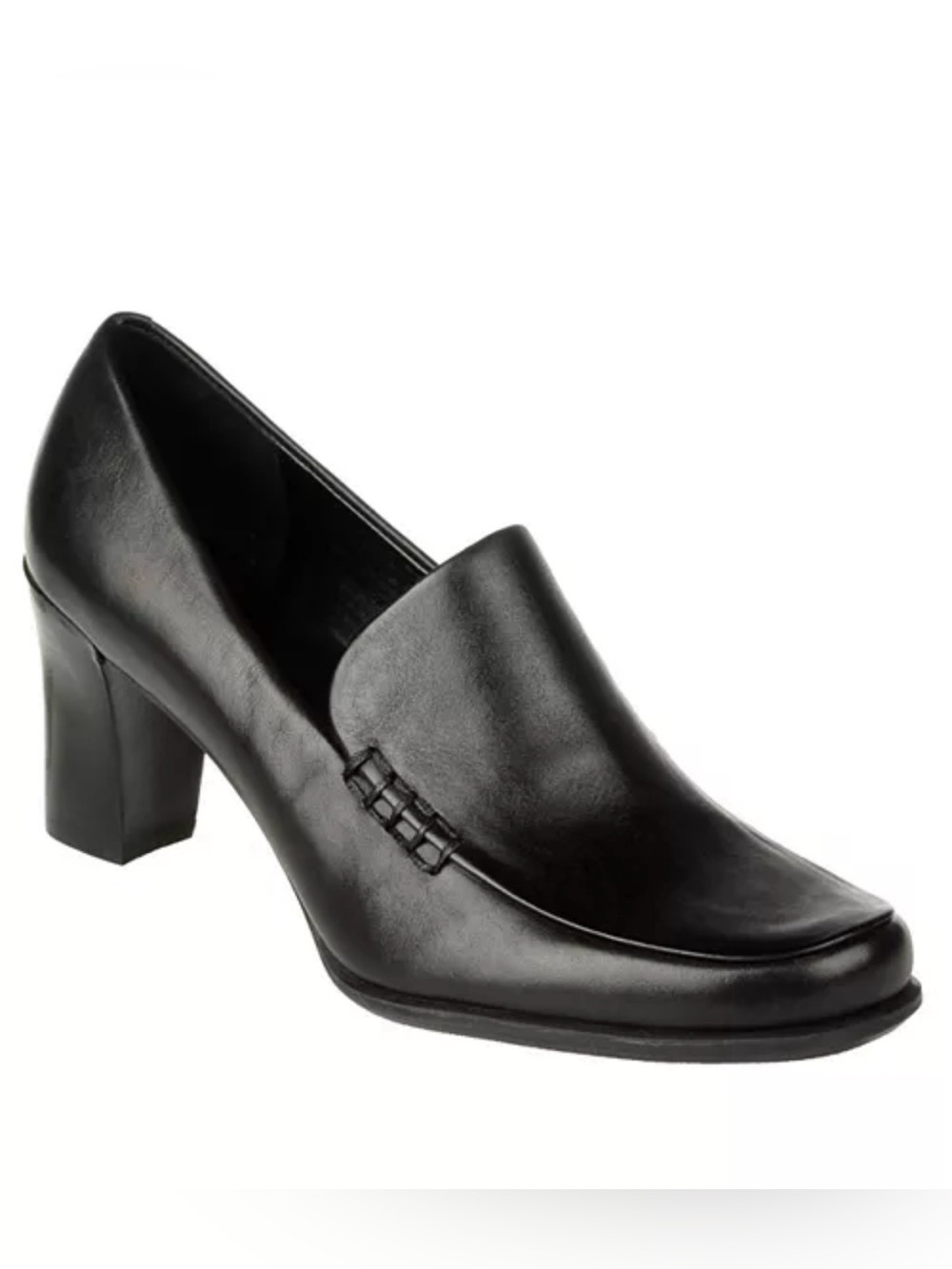 Franco Sarto Women's Nolan Pump Loafers in Black Size 7M